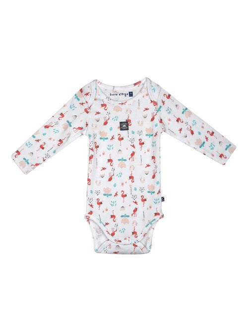 LOT DE 3 BODIES NARCIUS MANCHES LONGUES BEBE - Kiabi
