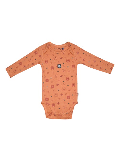 LOT DE 3 BODIES NASRO MANCHES LONGUES BEBE - Kiabi