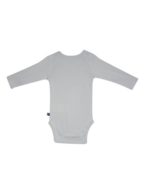 LOT DE 3 BODIES NASRO MANCHES LONGUES BEBE - Kiabi