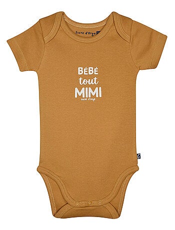 LOT DE 3 BODIES ODILON MANCHES COURTES