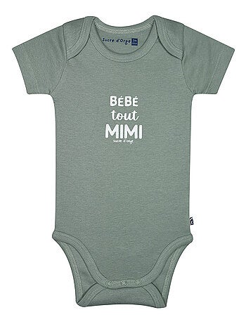 LOT DE 3 BODIES OMAR MANCHES COURTES