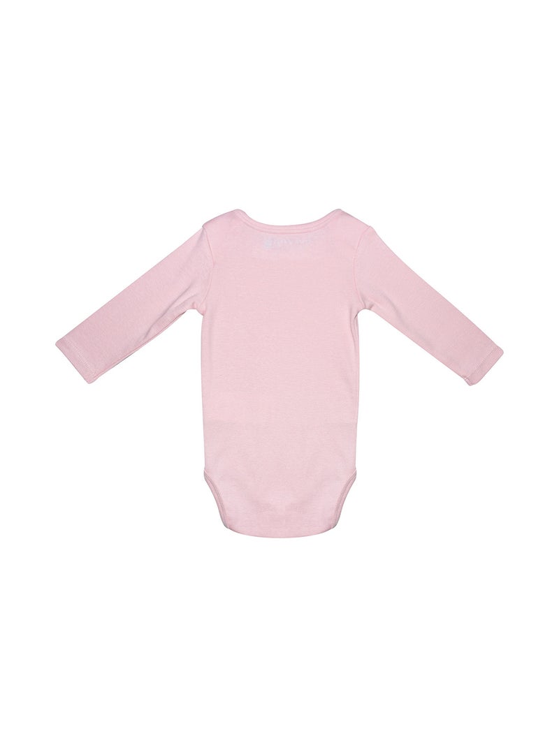 Lot de 3 bodies pandorette manches longues Rose - Kiabi
