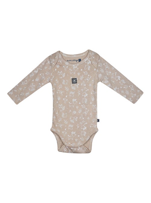 Lot de 3 bodies Pantxo manches longues - Kiabi