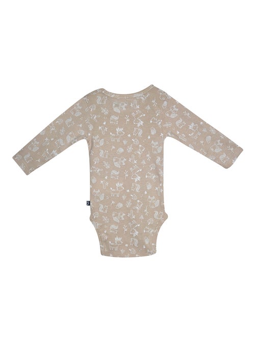 Lot de 3 bodies Pantxo manches longues - Kiabi