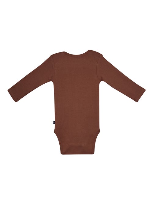 Lot de 3 bodies Pantxo manches longues - Kiabi