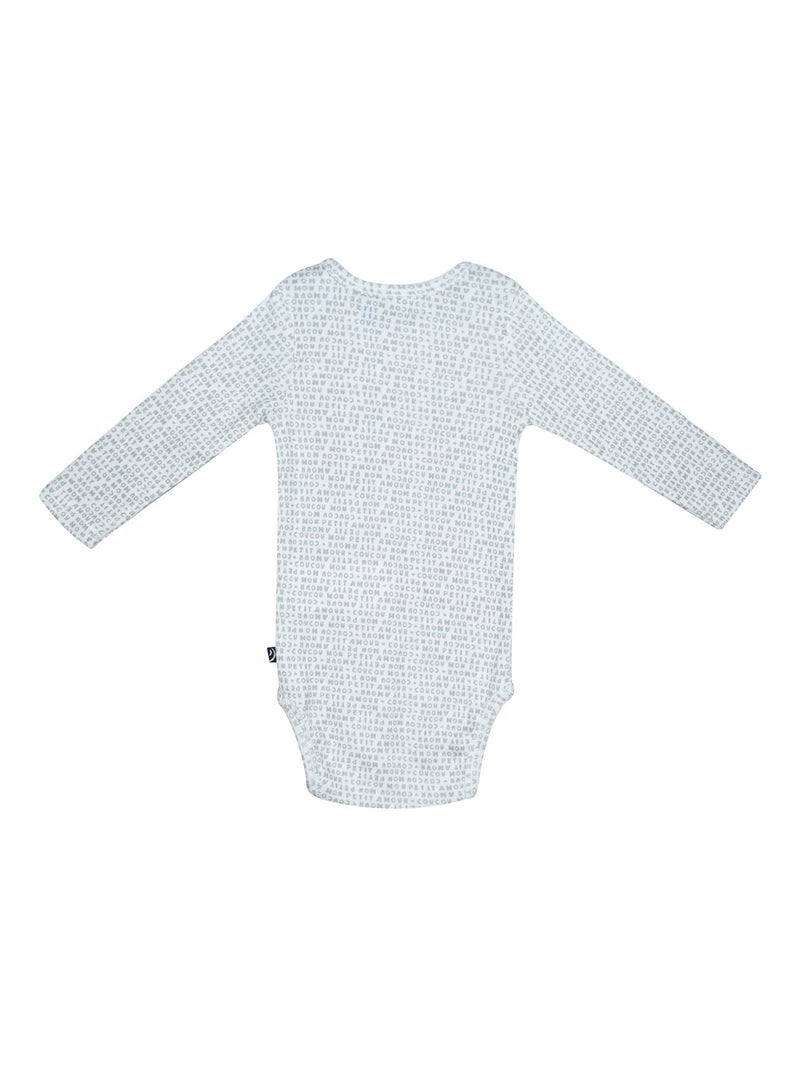 Lot de 3 bodies paulalex manches longues Gris - Kiabi