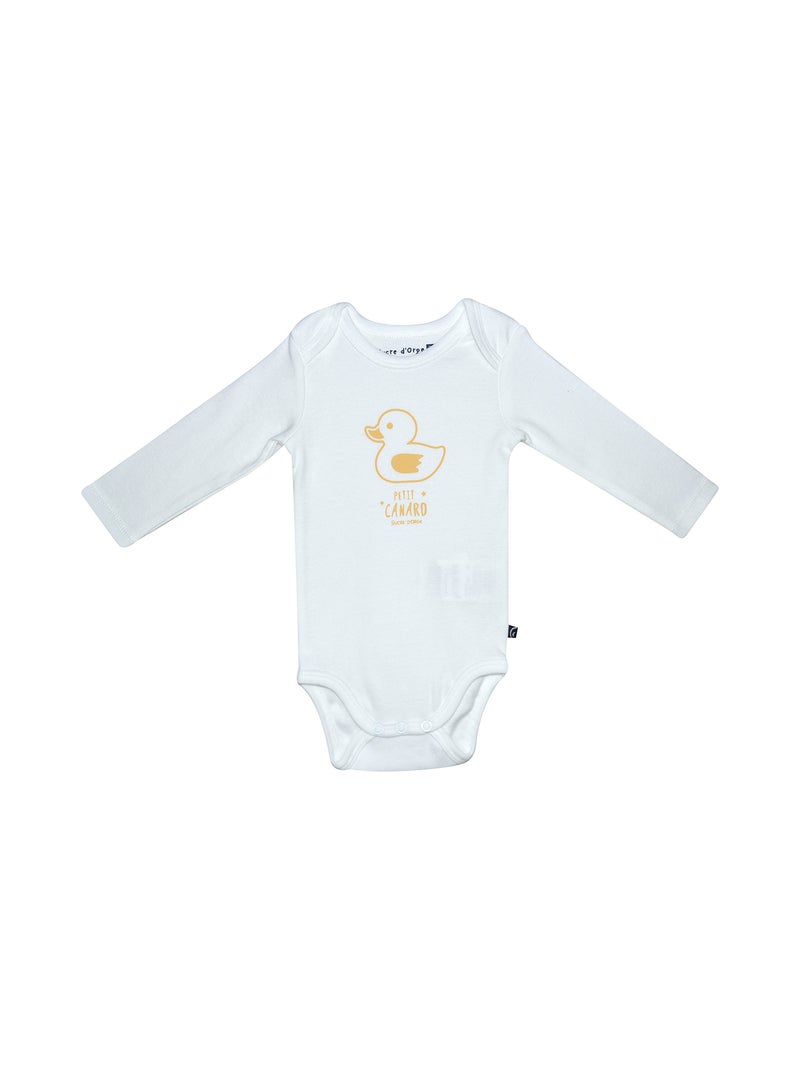 Lot de 3 bodies paulalex manches longues Gris - Kiabi