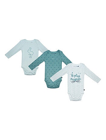 Lot de 3 bodies paulus manches longues