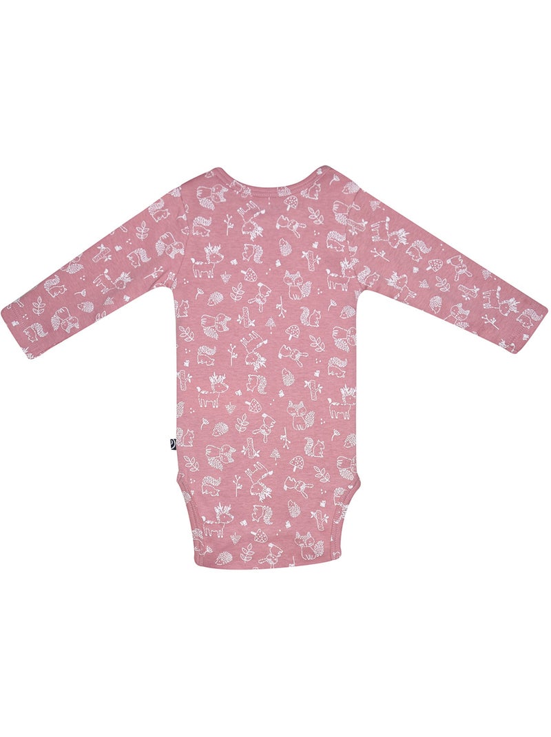 Lot de 3 bodies philae manches longues Rose - Kiabi
