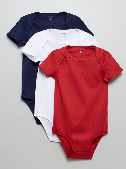 Lot de 3 bodies pour enfants situation de handicap - Kiabi
