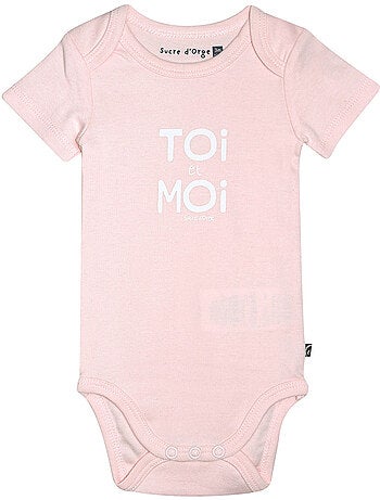 LOT DE 3 BODIES RAMYA MANCHES COURTES