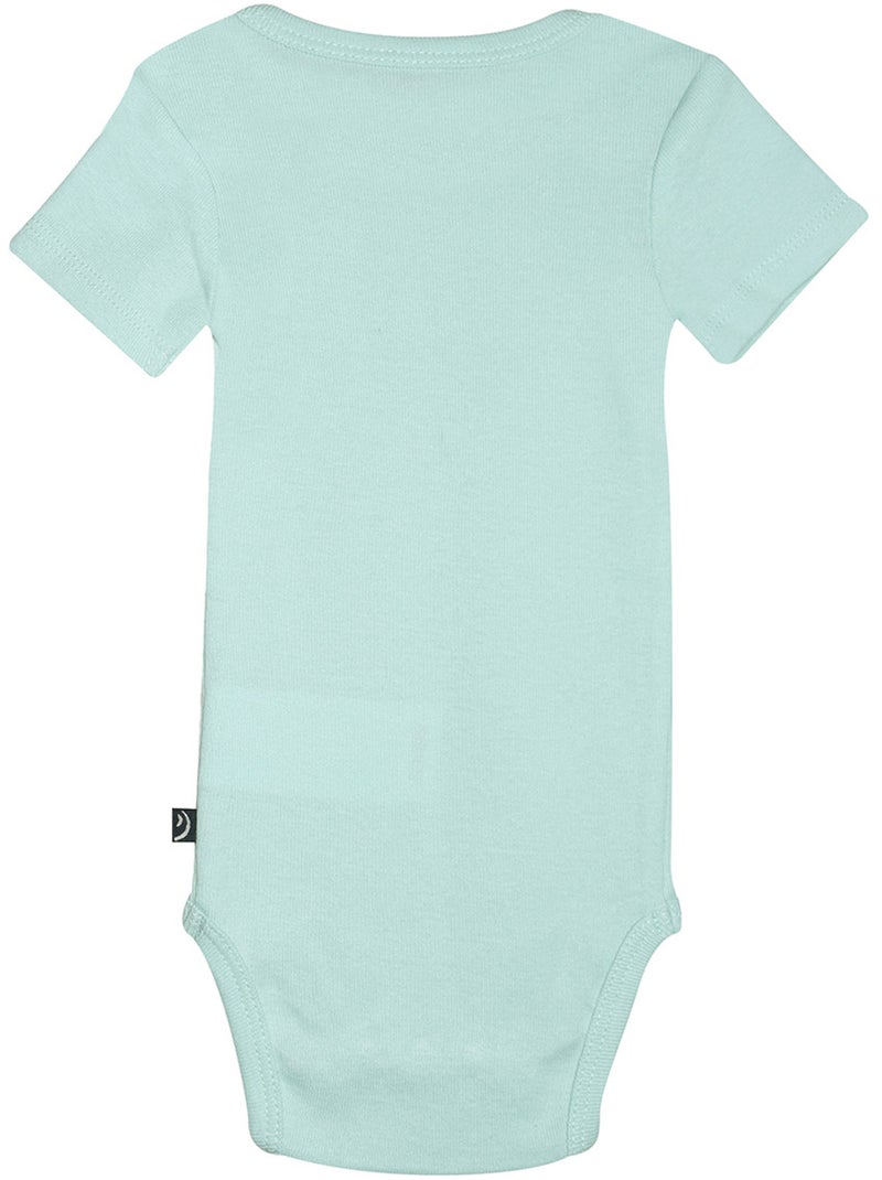 LOT DE 3 BODIES RAMZI MANCHES COURTES Bleu - Kiabi