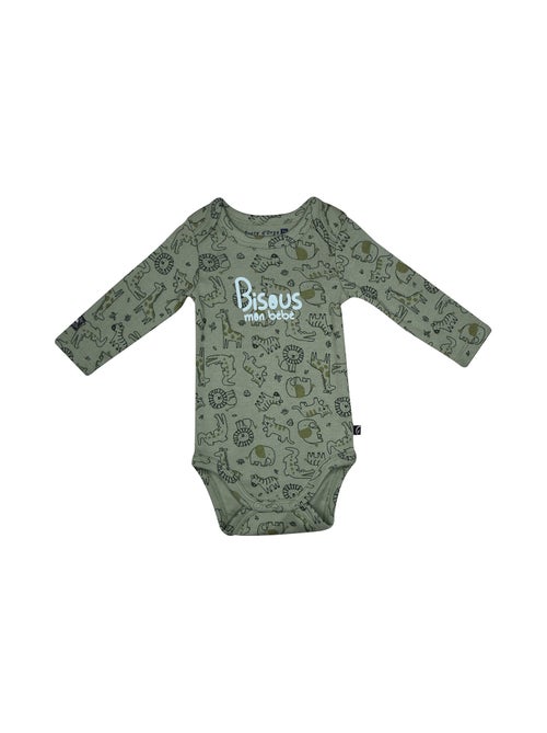 LOT DE 3 BODIES RIO MANCHES LONGUES - Kiabi