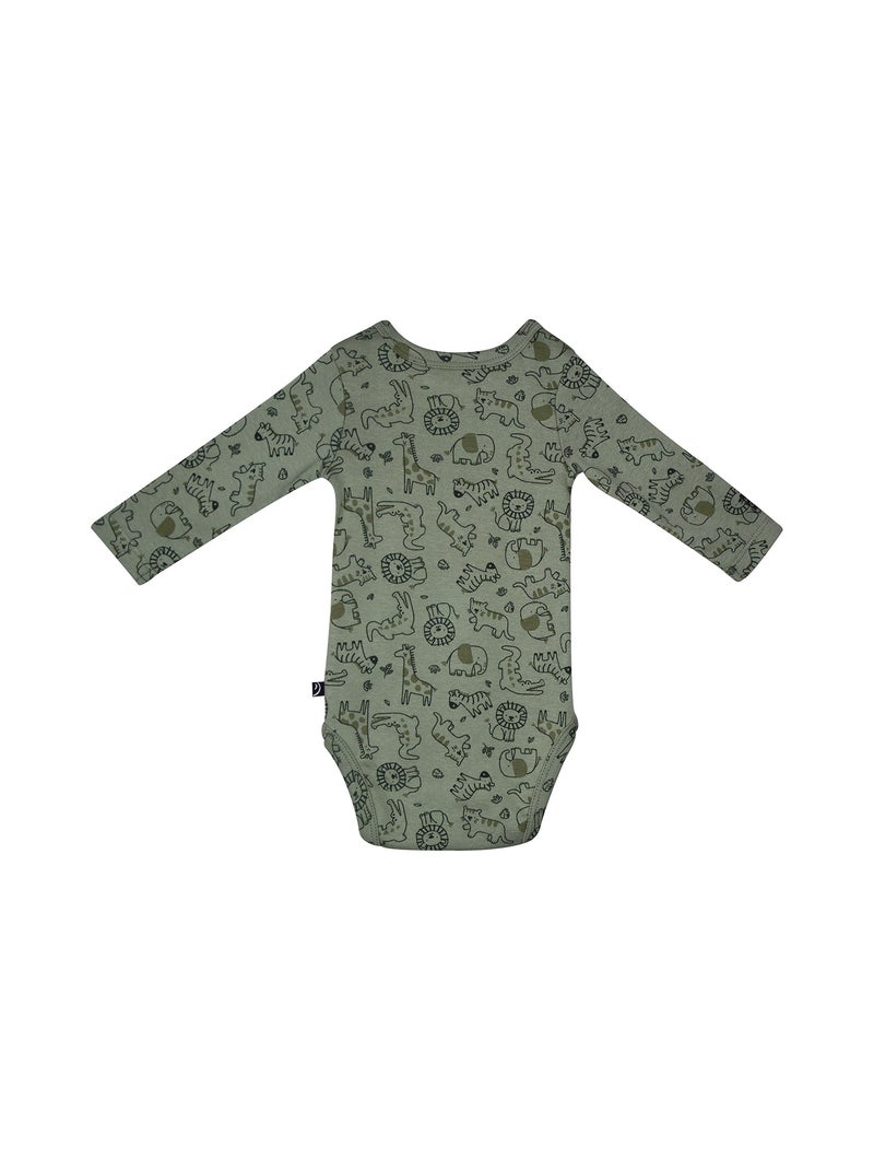 LOT DE 3 BODIES RIO MANCHES LONGUES Bleu - Kiabi