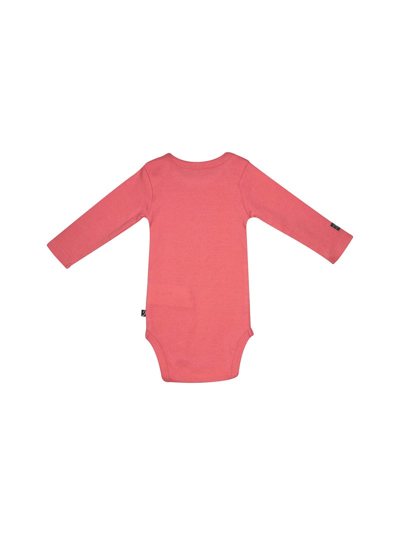 LOT DE 3 BODIES ROMY MANCHES LONGUES Rose - Kiabi