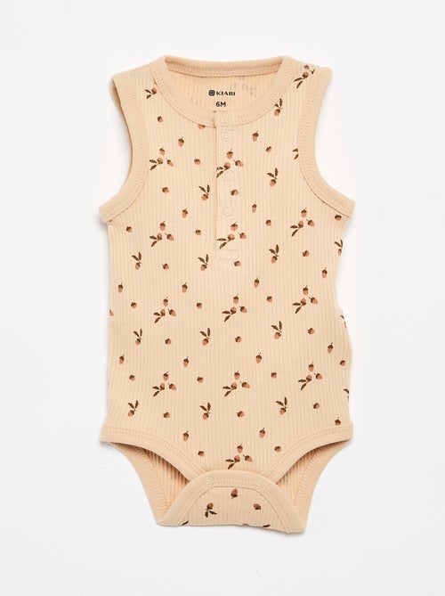 Lot de 3 bodies sans manches - Kiabi