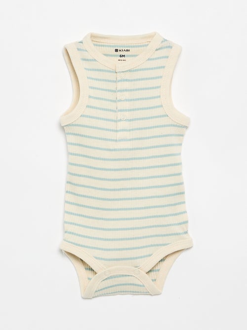 Lot de 3 bodies sans manches - Kiabi