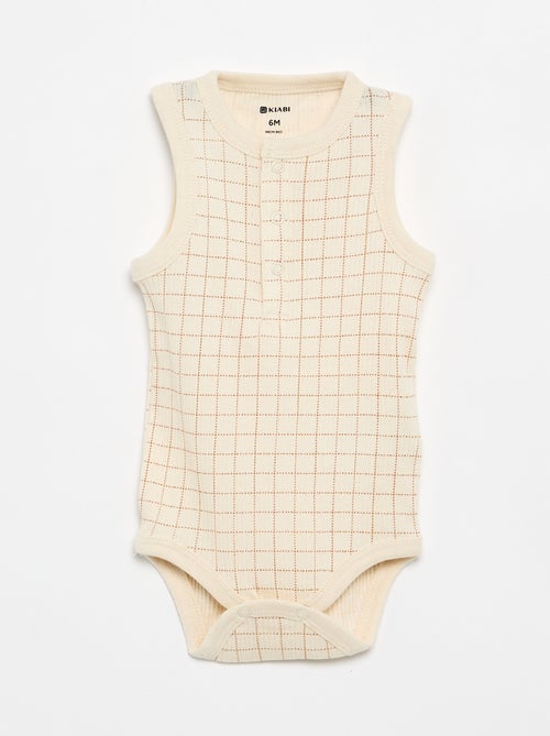 Lot de 3 bodies sans manches - Kiabi