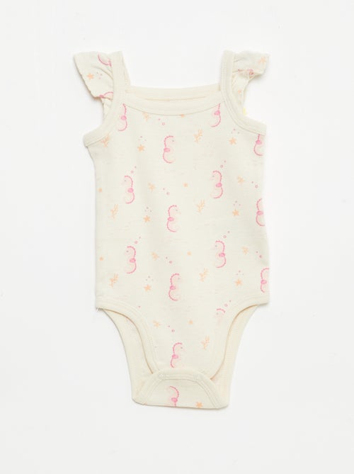 Lot de 3 bodies sans manches - Kiabi