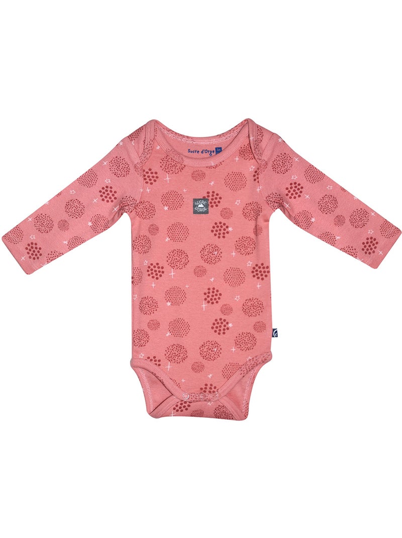 Lot de 3 bodies serafine manches longues Rose - Kiabi