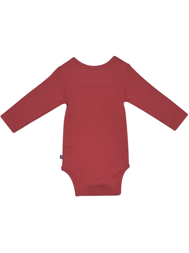 Lot de 3 bodies serafine manches longues Rose - Kiabi
