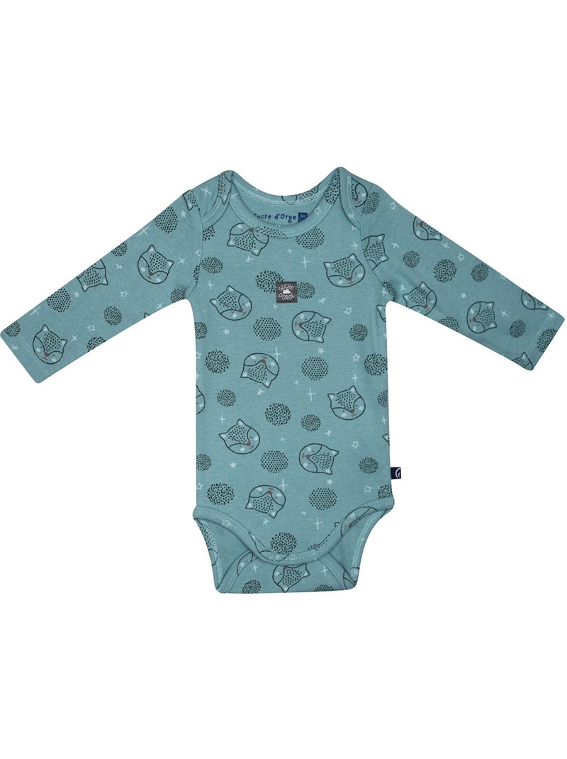 Lot de 3 bodies simeon manches longues Vert - Kiabi