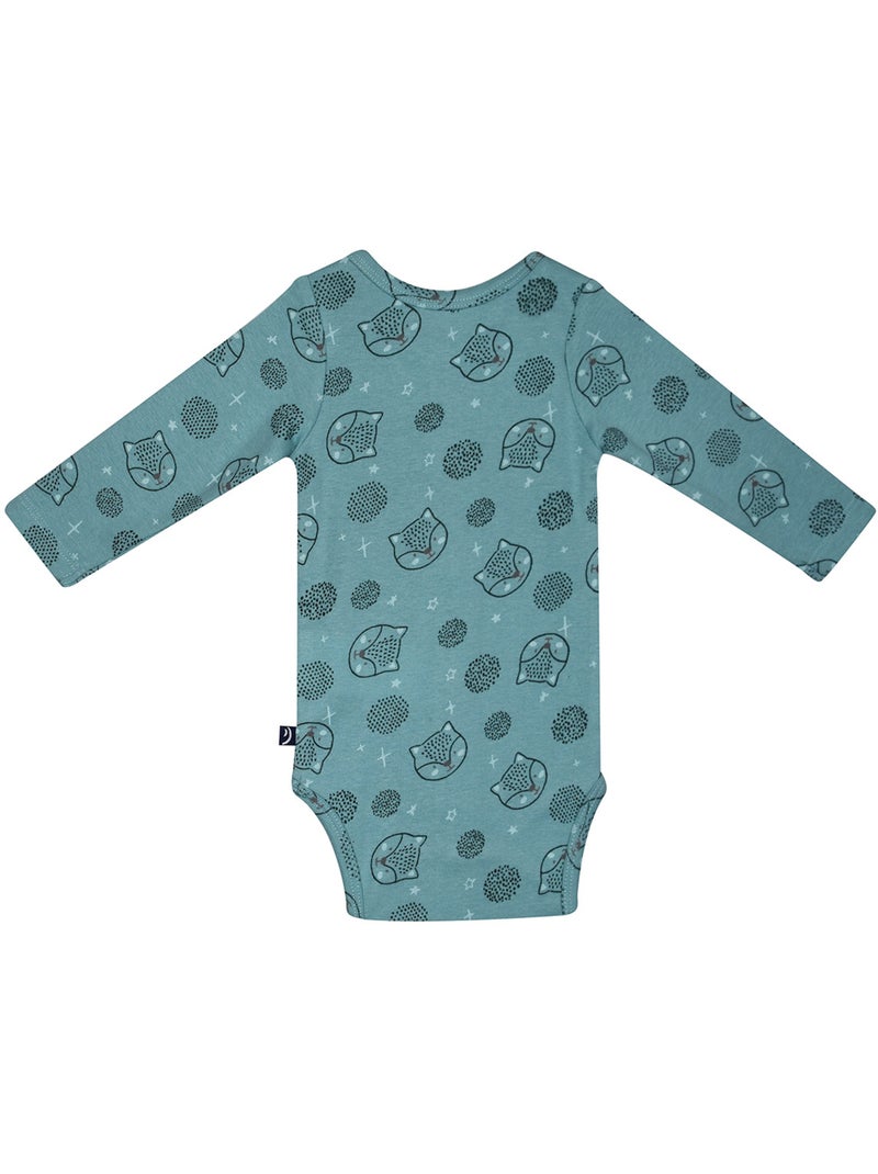 Lot de 3 bodies simeon manches longues Vert - Kiabi