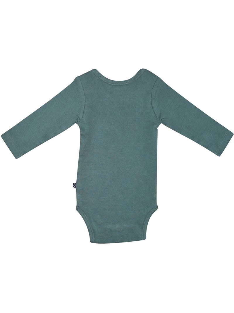 Lot de 3 bodies simeon manches longues Vert - Kiabi