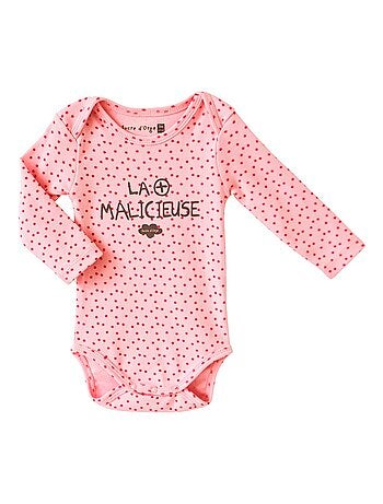 LOT DE 3 BODY FILLE CLAIRE SUCRE D'ORGE