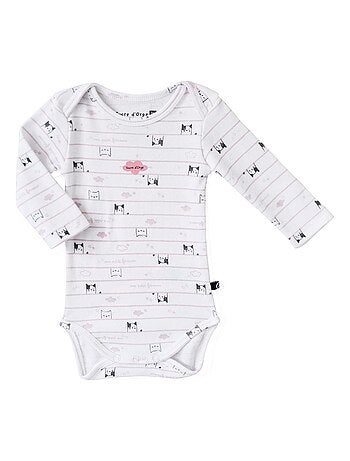 LOT DE 3 BODY FILLE CLAIRE SUCRE D'ORGE