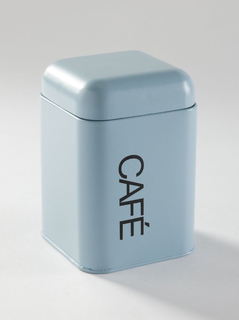Lot de 3 boîtes de rangement métal KITCHEN Bleu - Kiabi