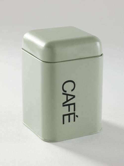 Lot de 3 boîtes de rangement métal KITCHEN - Kiabi