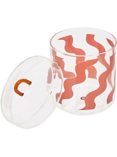 Lot de 3 boîtes déco rondes en verre HOMY - Kiabi Lot de 3 boîtes déco rondes en verre HOMY - Kiabi