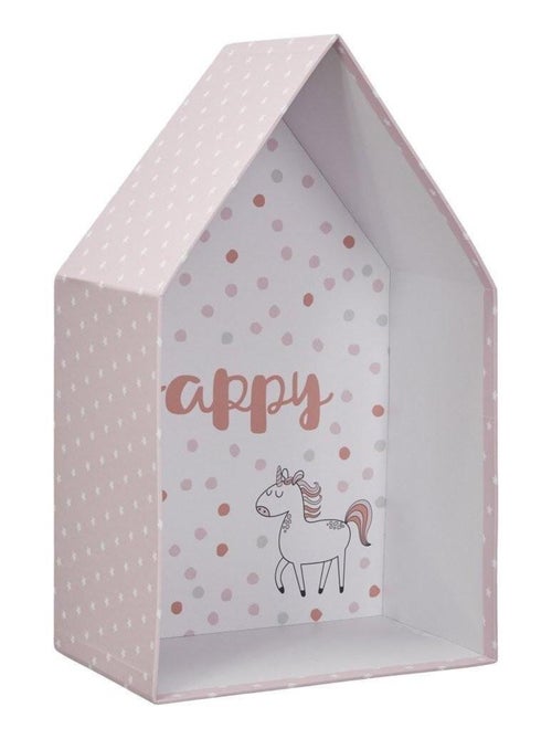 Lot de 3 boites gigognes Maison fille - Kiabi