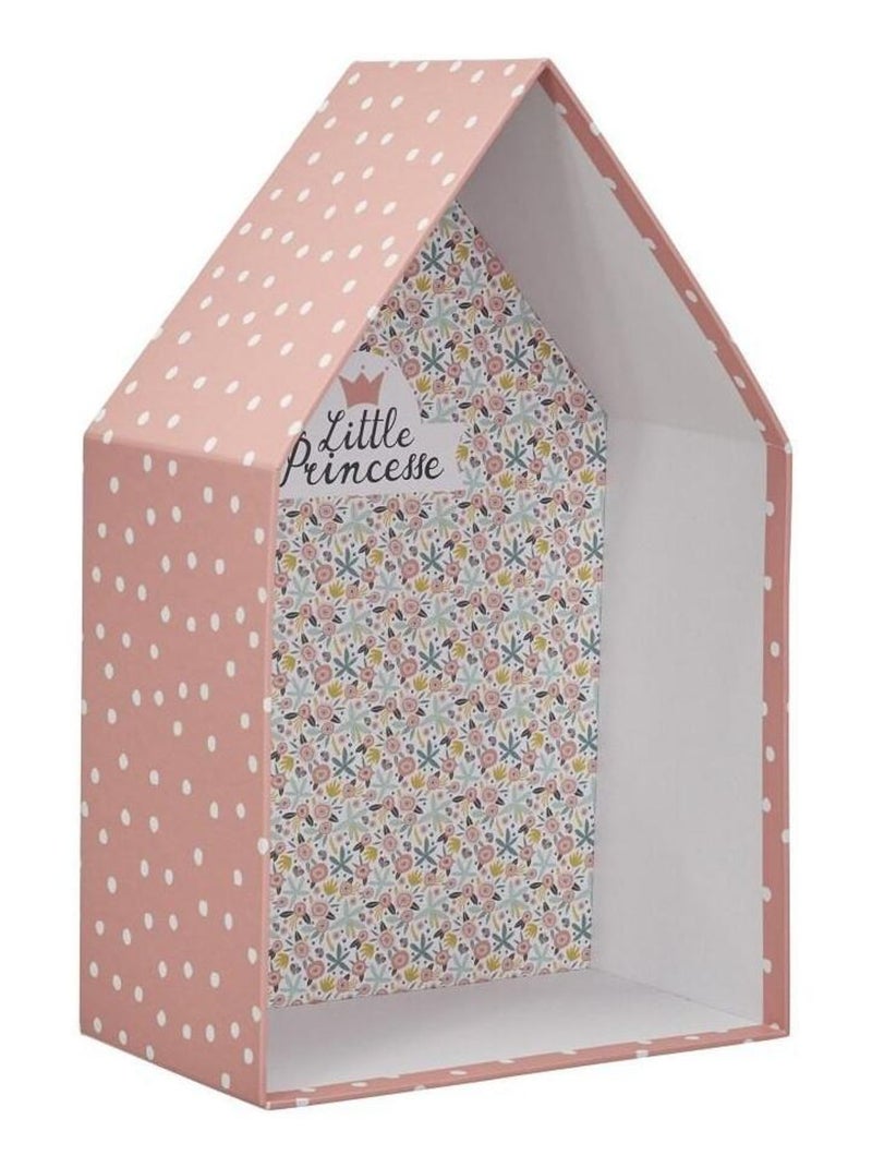 Lot de 3 boites gigognes Maison fille Rose - Kiabi