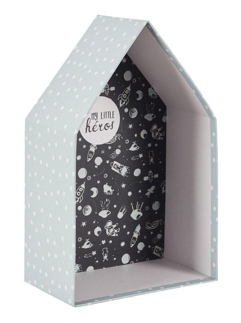 Lot de 3 boites gigognes Maison garçon Gris - Kiabi