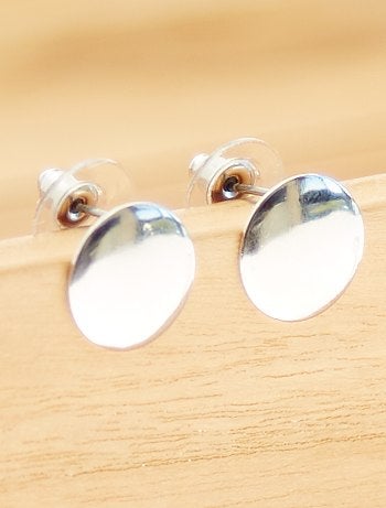 Lot de 3 boucles argentées - Kiabi