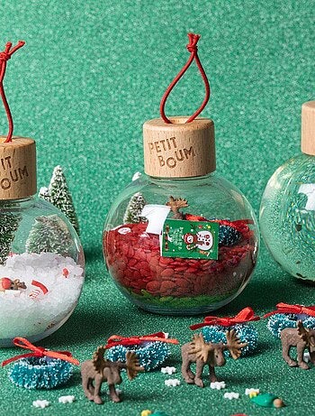 Lot de 3 boules de Noël sensorielles Christmas