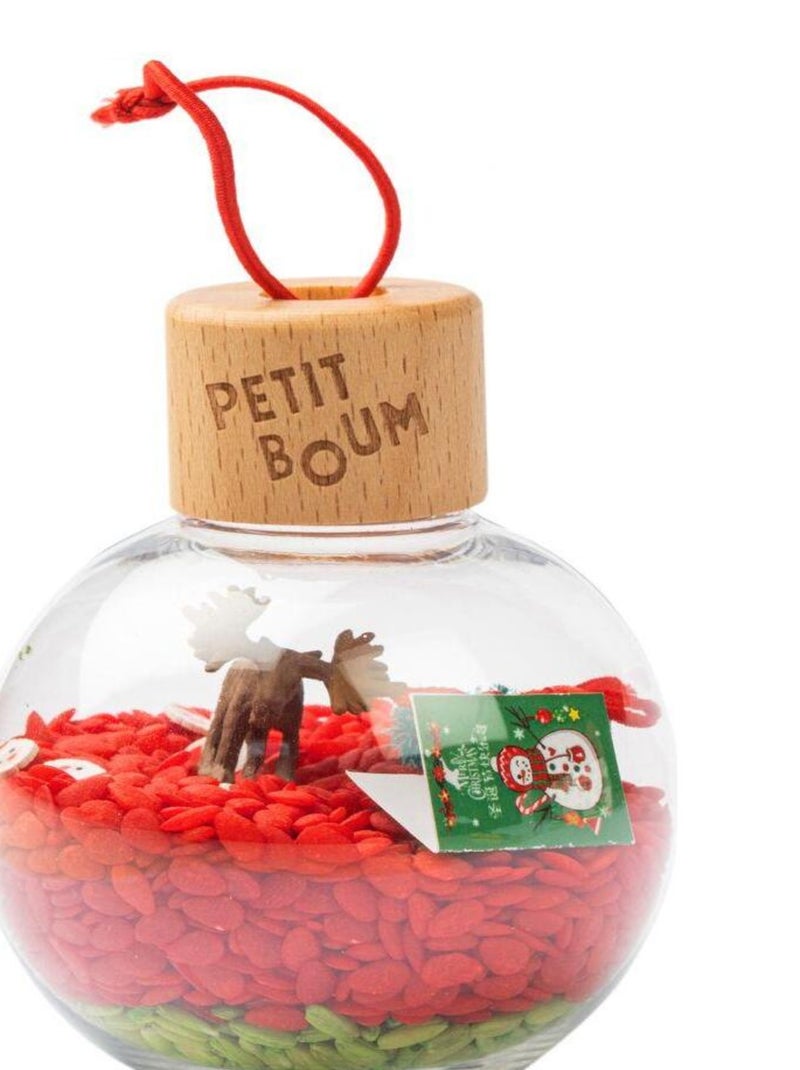 Lot de 3 boules de Noël sensorielles Christmas Rouge - Kiabi