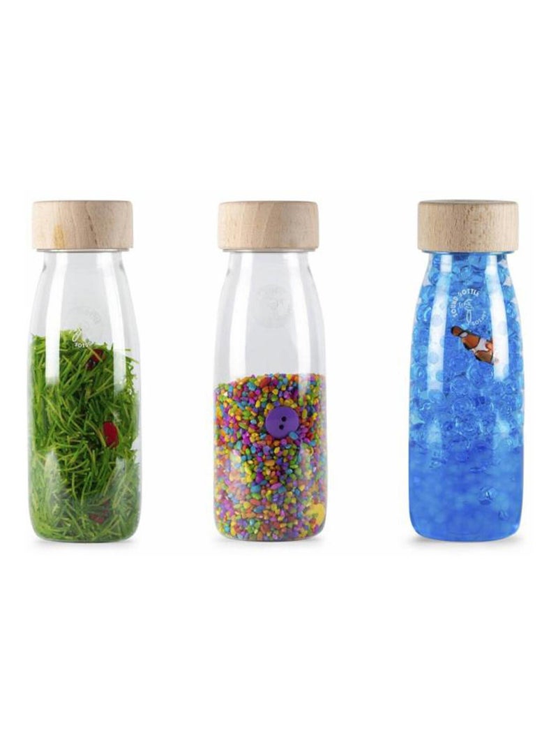 Lot de 3 bouteilles sensorielles, Eco Petit Boum Vert - Kiabi