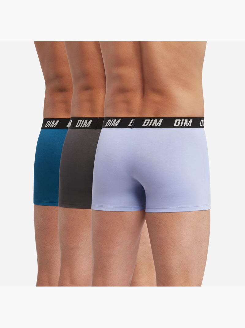 Lot de 3 boxers à thermorégulation Sport Bleu - Kiabi