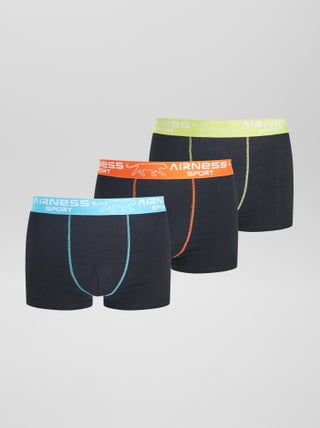 Lot de 3 boxers 'Airness' avec ceinture