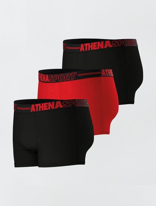 Lot de 3 boxers 'Athena' - Kiabi
