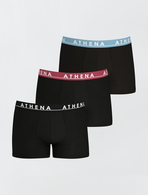 Lot de 3 boxers 'Athena' - Kiabi