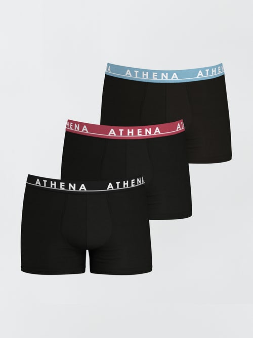 Lot de 3 boxers 'Athena' - Kiabi