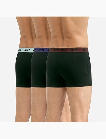 Lot de 3 boxers avec ceinture colorée Mix & Colors