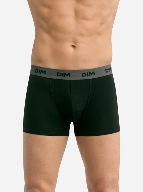 Lot de 3 boxers avec ceinture colorée Mix & Colors - Kiabi