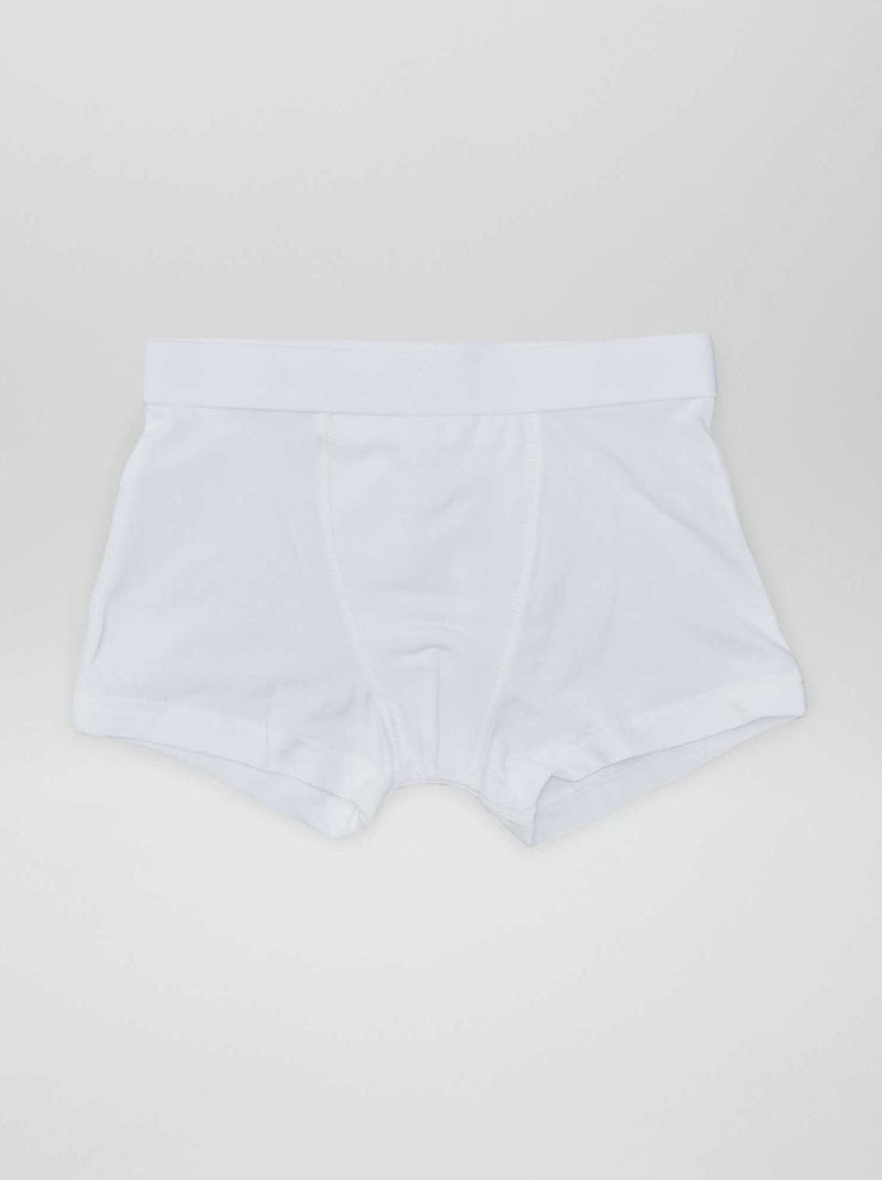 Lot de 3 boxers Blanc - Kiabi