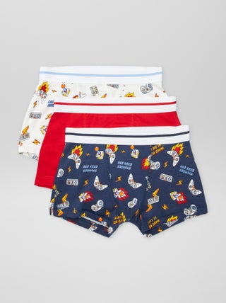 Lot de 3 boxers