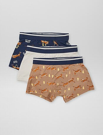 Lot de 3 boxers